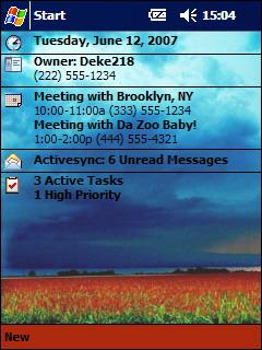 Natural Color Theme for Pocket PC