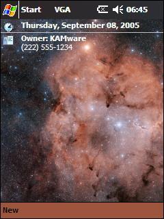 Nebula IC1396 Theme for Pocket PC