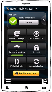NetQin Mobile Security (Symbian^3)