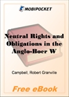 Neutral Rights and Obligations in the Anglo-Boer War for MobiPocket Reader