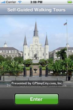 New Orleans Walking Tours and Map