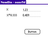 NewBie - numfld