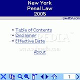New York Penal Law 2005
