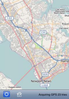 Newport News (VA,USA) Map Offline