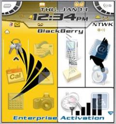 Nextel 1 Theme for Blackberry 7100