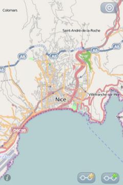 Nice (France) Offline Street Map