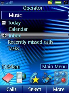 Nightleaf-p1i Theme UIQ
