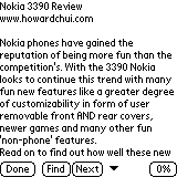 Nokia 3390 Review
