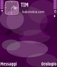 Nokia Violet Theme for Nokia N70/N90