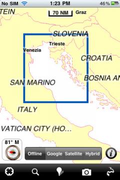 Marine: Nord Adriatico (Adriatic North) - GPS Map Navigator