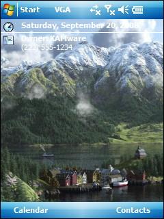 Nordic Village Theme for Pocket PC