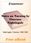 Notes on Nursing for MobiPocket Reader