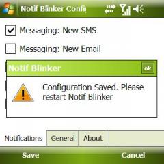 Notif Blinker