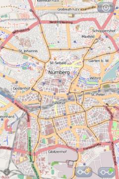 Nuremberg Offline Street Map