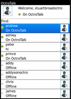 OctroTalk (BlackBerry)