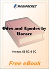 Odes and Epodes for MobiPocket Reader