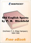Old English Sports for MobiPocket Reader