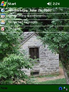 Old Spring House Theme for Pocket PC