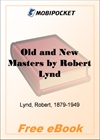 Old and New Masters for MobiPocket Reader