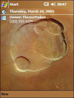 Olympus Mons Theme for Pocket PC