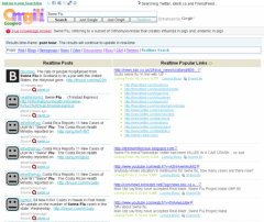 Omgili's Realtime Search - Firefox Addon