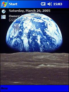On the Moon 5 Theme for Pocket PC