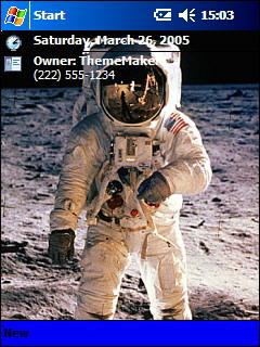 On the Moon 6 Theme for Pocket PC