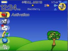 One Theme for BlackBerry 8700