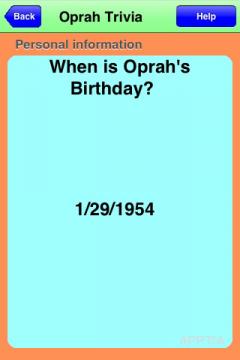 Oprah Trivia