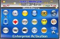 Orb Theme for Blackberry 7200