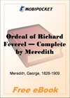 Ordeal of Richard Feverel - Complete for MobiPocket Reader