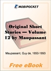 Original Short Stories - Volume 12 for MobiPocket Reader