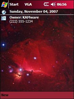 Orion Deep Field Theme for Pocket PC