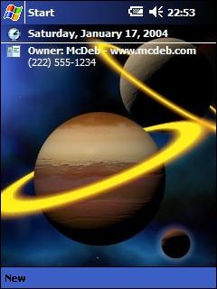Out Of This World Theme for Pocket PC