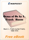Ozma of Oz for MobiPocket Reader