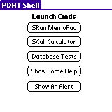 PDAT Shell
