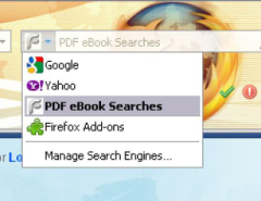 PDF eBook Searches - Firefox Addon