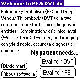 PE & DVT dx