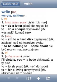 PONS Compact Dictionary Polish-English (iPhone/iPad)