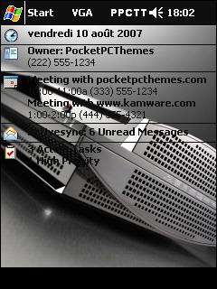 PS3 sm Theme for Pocket PC