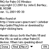 Palm Wireless FAQ