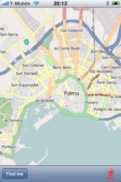 Palma de Mallorca Street Map