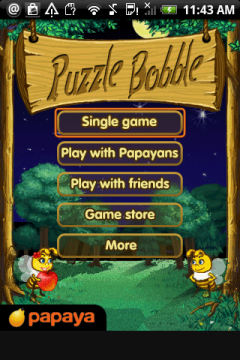 Papaya Puzzle Bobble (Android)