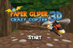 Paper Glider Crazy Copter 3D