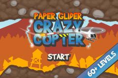 Paper Glider Crazy Copter