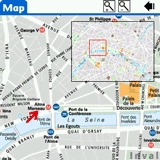 Paris DK Eyewitness Top 10 Travel Guide & Map (Palm OS)