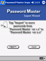 Password Import Wizard