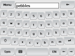 Pebbles Skin for SPB Keyboard