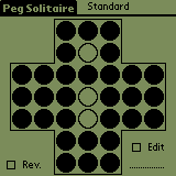 Peg Solitaire (Palm OS)