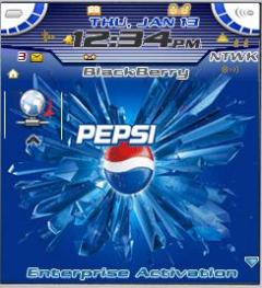 Pepsi Theme for Blackberry 7100